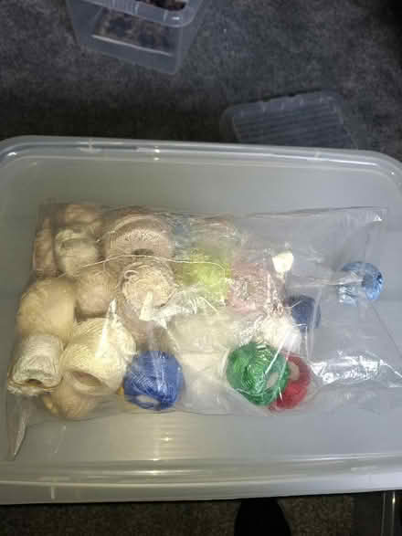 Photo of free Crochet cotton mixed bag. ... St Nicholas (St Nicholas SG1) #1