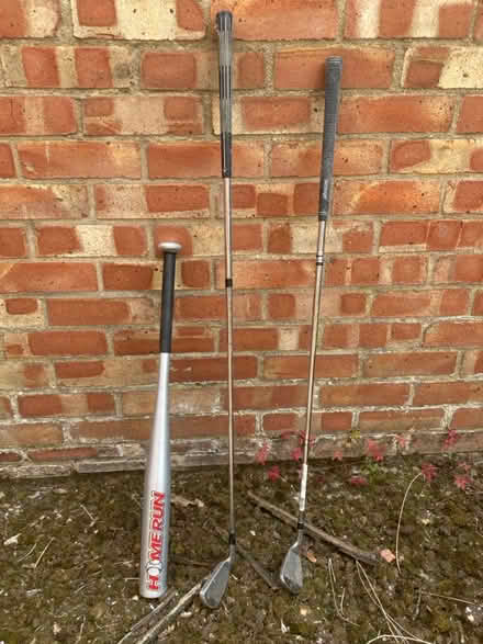 Photo of free Golf clubs and hockey stick (Pe1 4rh) #1