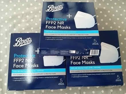 Photo of free FFP2 face masks unopened packs (East Barnwell) #1