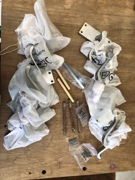 Photo of free 6 pairs internal door handles (High Green, S35) #2