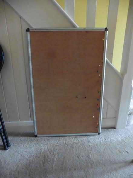 Photo of free Large cork noticeboard (Sheddingdean RH15) #1