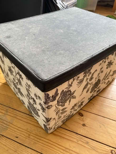 Photo of free Fabric storage box (SW20 Raynes Park) #3