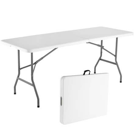 Photo of plastic folding table (Montgomery Village MD 20886) #1
