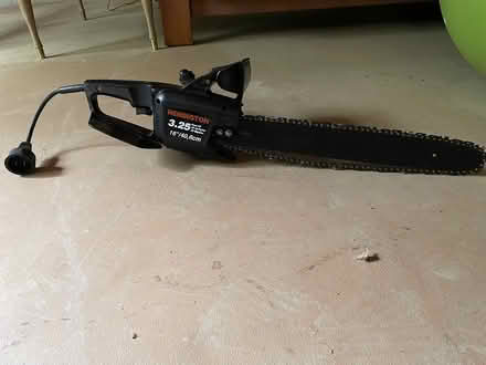 Photo of free 16” chainsaw electric (Valpo. Off of US 30/Joliet Rd) #2
