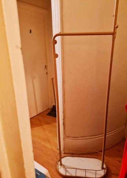Photo of free Gold clothes rail π (Harlesden) #1