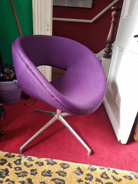 Photo of free Purple chair (Hunters Bar S11) #1
