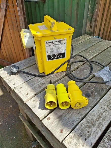 Photo of free 3KVA portable site transformer 110v (The Highlands TN39) #3