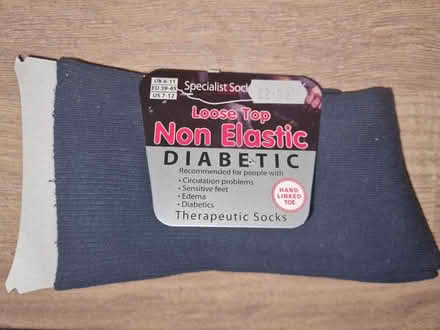 Photo of free Loose top non elastic diabetic sock (BN7) #1