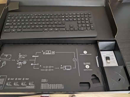 Photo of free Keyboard (dongle but no mouse) (Woking GU22) #1