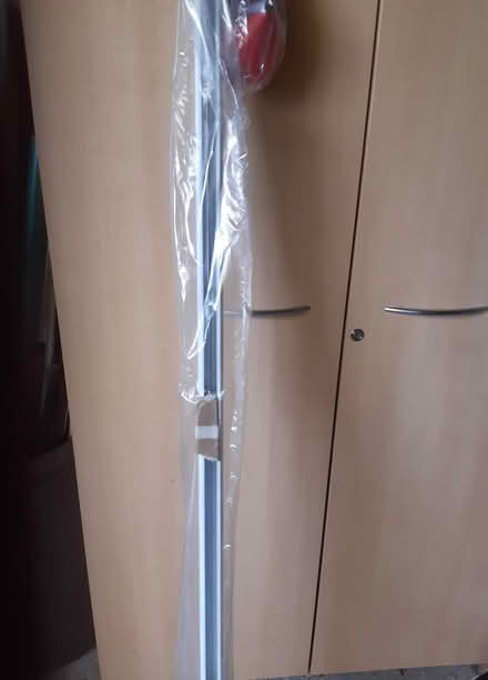 Photo of free White vertical blind x 2 (Harrold. MK43) #2