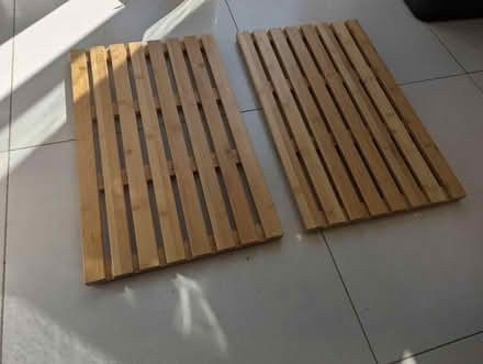 Photo of free Two bathroom duck boards (OX4 Boulter Street) #1