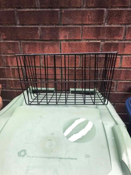 Photo of free Wire bicycle basket (no hooks or straps) (Wood Farm OX3) #1