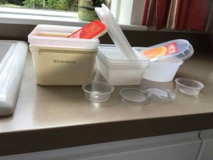 Photo of free Food storage tubs - various (Alderley Edge SK9) #1