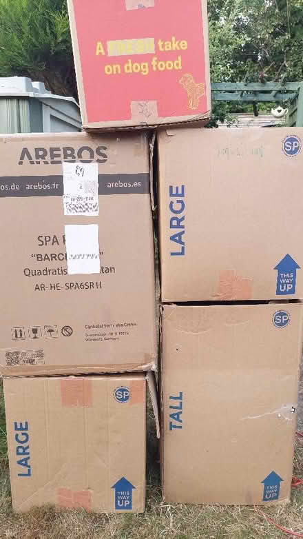 Photo of free Assorted packing boxes (Hertford Heath SG13) #1