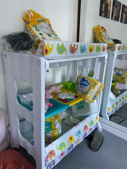Photo of free Baby bath and changing table (SW20 Wimbledon) #1