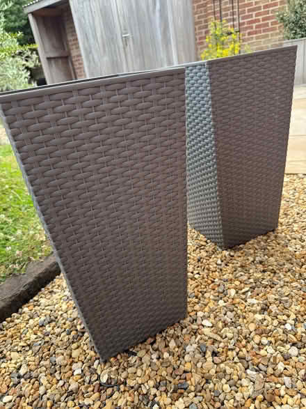 Photo of free 2 Plant Pots (Langham NR25) #2