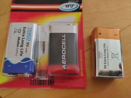 Photo of free 9v batteries (Risinghurst OX3) #1
