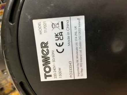 Photo of free Tower Air Fryer - PROMISED (RH13) #3