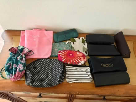 Photo of free cosmetic bags and glasses holders (Rancho Rinconada, Cupertino) #1