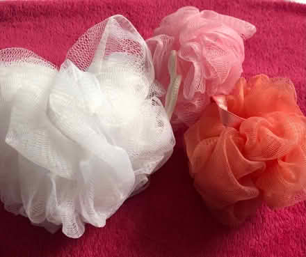 Photo of free New shower puffs (Westbury BA13) #1