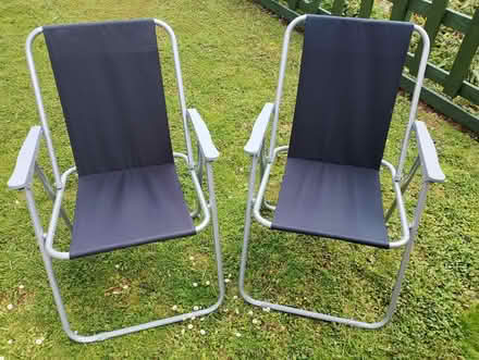 Photo of free 2 folding chairs (Bromyard HR7) #1