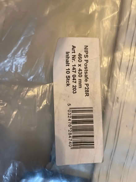Photo of free Large posting bags (Cutteslowe OX2) #2