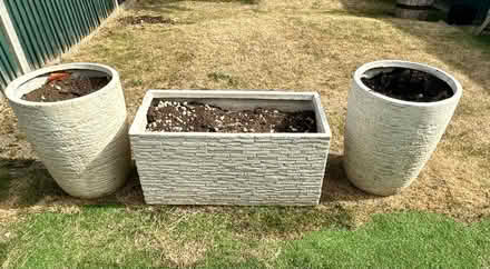 Photo of free Three large garden planters (BR3) #4