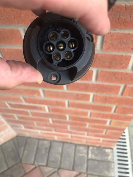 Photo of free Electrical Connector (trailer etc.?) 4 round pin (Wood Farm OX3) #2