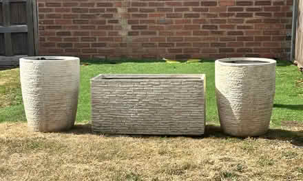 Photo of free Three large garden planters (BR3) #2