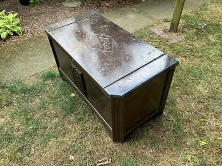 Photo of free Wooden chest/blanket box (Chadwick End B93) #3