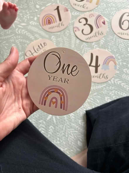 Photo of free Baby age markers (Warwick (Nelson Lane) CV34) #4