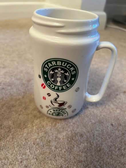Photo of free Starbucks mug with lid (Bryson Road EH11) #2