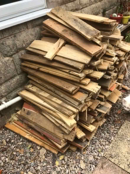 Photo of free Ton of recycled Wood (Elkstone GL53) #1