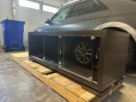 Photo of free Wood Entertainment Center (North Amherst) #3