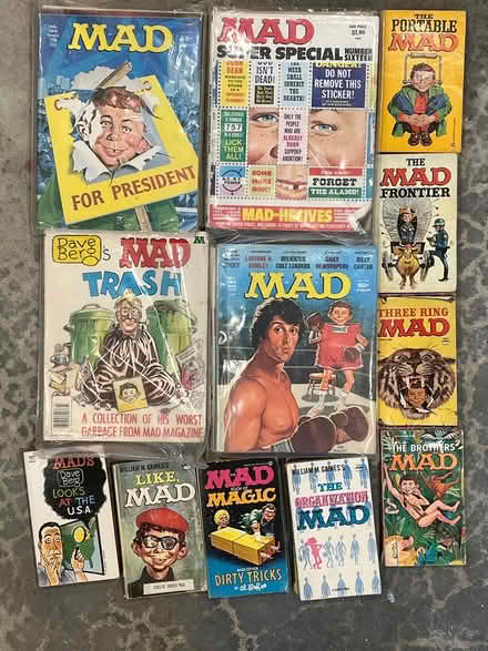 Photo of free Mad magazines/books (jackson park) #1