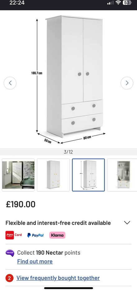 Photo of free 5 months old wardrobe (Burgess Hill) #4