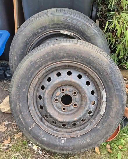 Photo of free 2 x wheels and tyres (Hitchin SG4) #2