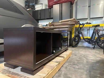 Photo of free Wood Entertainment Center (North Amherst) #2