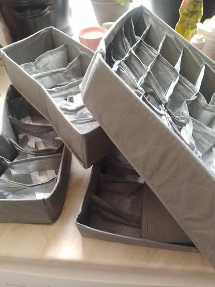 Photo of free Fabric drawer organisers (Yorkshire) #1