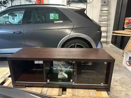 Photo of free Wood Entertainment Center (North Amherst) #1