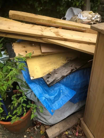 Photo of free Ton of recycled Wood (Elkstone GL53) #2