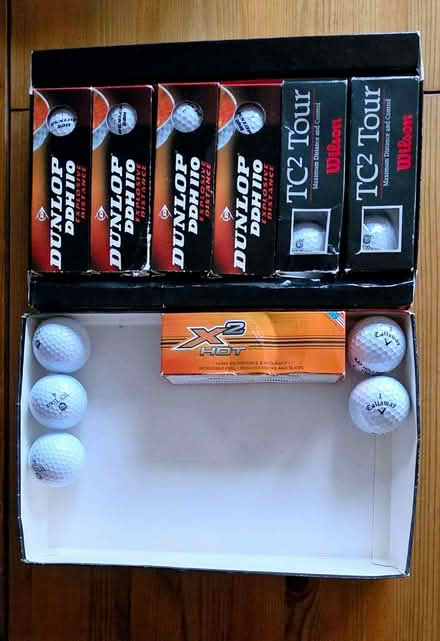 Photo of free Golf Balls - Unused (Neat Enstone OX7) #1