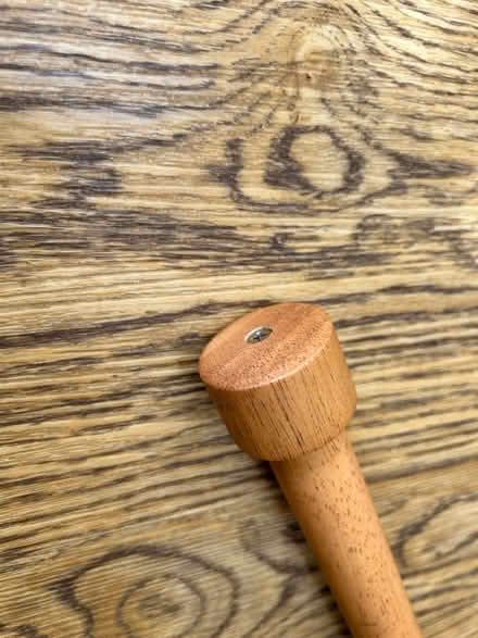 Photo of free Light oak curtain rail 120cm (Near Kew Gardens, Richmond) #3