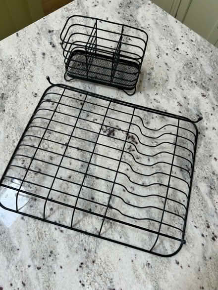 Photo of free Metal worktop drying rack (Near Kew Gardens, Richmond) #2