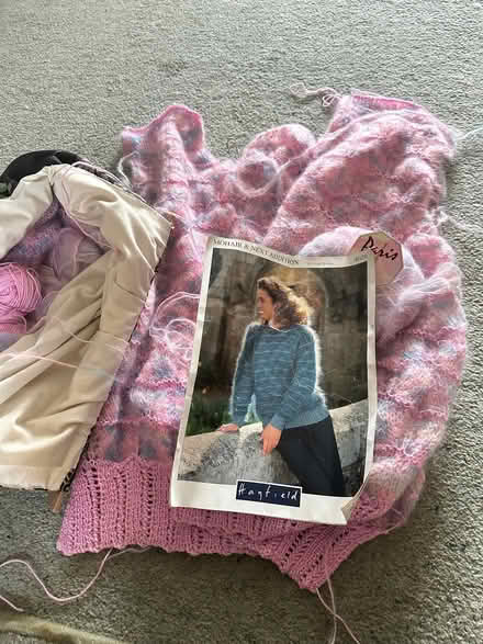Photo of free Partly finished knitting (Crewe CW1) #2
