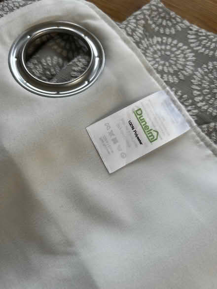 Photo of free Pair of Dunelm eyelet curtains (Old Sodbury BS37) #2
