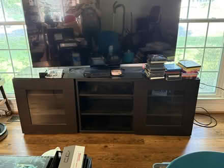 Photo of free 6’ ikea two-piece tv stand (Sterling Countryside) #1