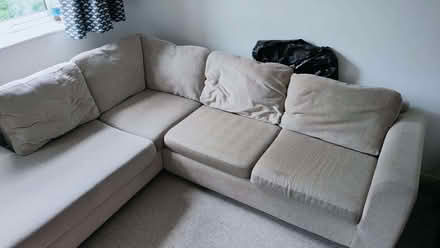 Photo of free Large L shaped sofa (Merton SW19) #4