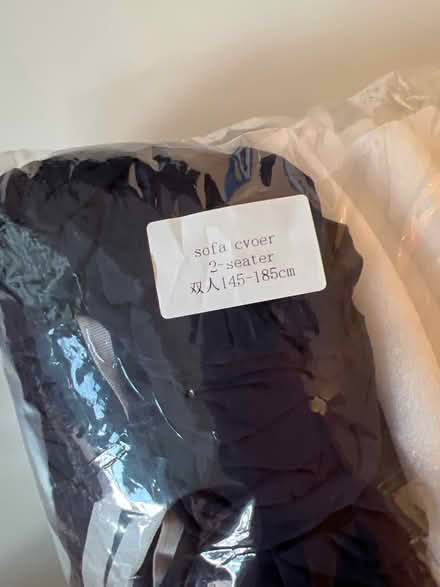 Photo of free 2 seater sofa cover 145-185cm (Shepherd’s Bush) #2