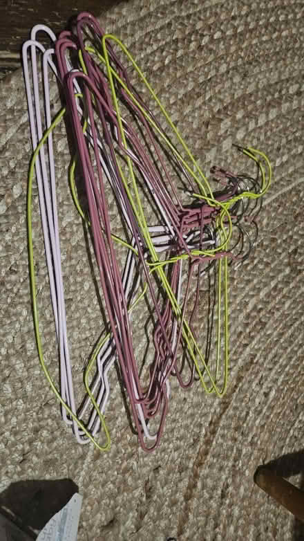 Photo of free Coat hangers multicoloured (CO1 Newtown) #1
